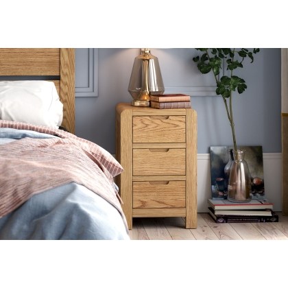 Bergen Oak Bedside Table Bergen Oak Bedside Table
