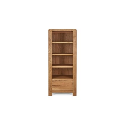 Bergen Oak Tower Unit Bookcase