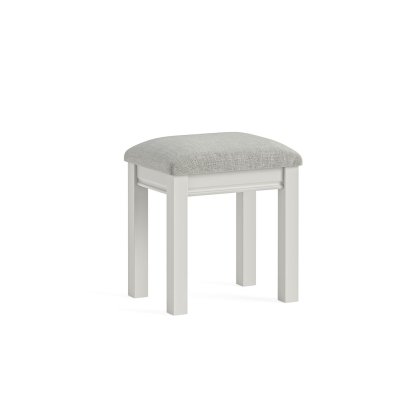 Bordeaux Painted Cotton Dressing Table Stool