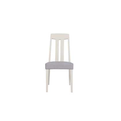 Vida Living Marlow Wooden Slat Dining Chair in Cashmere Grey