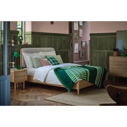 G Plan Winchester Retro Oak Bed Frame
