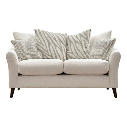 Milly Fabric 2 Seater Sofa - Pillow Back