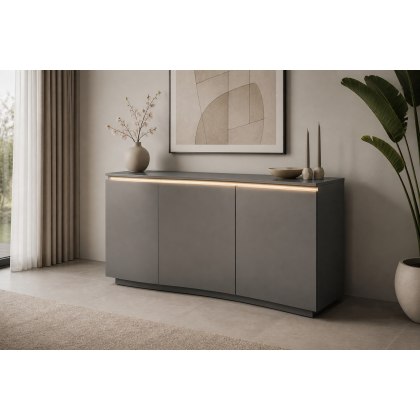 New Vida Living Lazzaro Sideboard with LED Lights