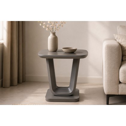 New Vida Living Lazzaro Lamp Table New Vida Living Lazzaro Lamp Table