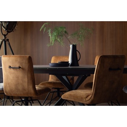 CLEARANCE - Tietro Extending Dining Table Set in Light Grey