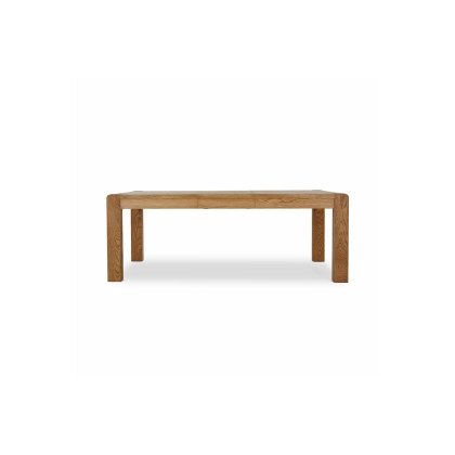 Bergen Oak Ext 160-210cm Dining Table Set