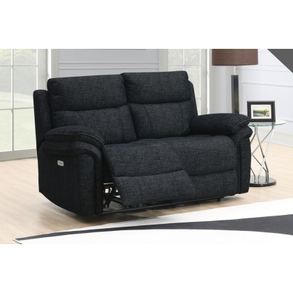 Harrow 2 Seater Sofa Electric Recliner in Black Harrow 2 Seater Sofa Electric Recliner in Black