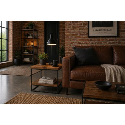 Soho Solid Oak Lamp Table Soho Solid Oak Lamp Table