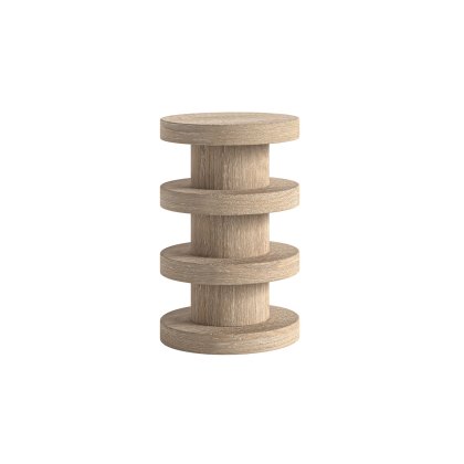 Portobello Oak Bobbin Side Table Portobello Oak Bobbin Side Table