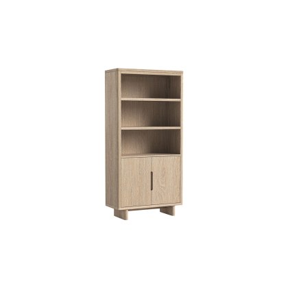 Portobello Oak Display Cabinet