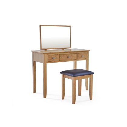 Bath Oak Dressing Table Set
