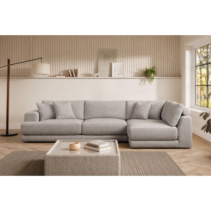 Niki Fabric Large 5 Seater Corner Sofa Group