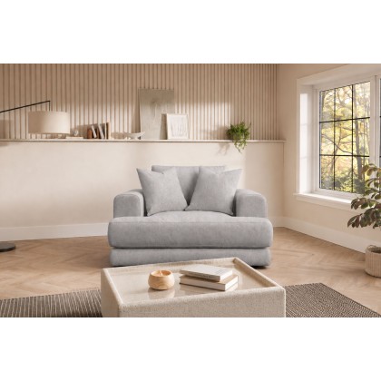 Niki Fabric Cuddler Snuggle Chair