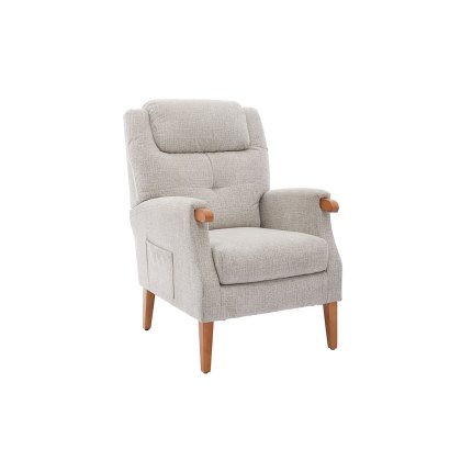 GFA Isla Fireside Chair in Linen Fabric GFA Isla Fireside Chair in Linen Fabric