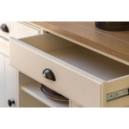 Gallery Direct Eton Painted White 2 Door 2 Drawer Sideboard
