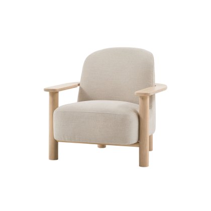 Gallery Direct Husby Armchair in Willow Dusty