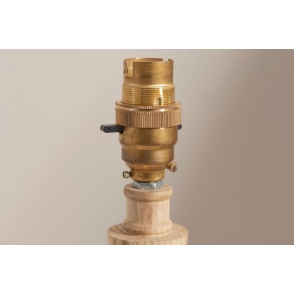 Gallery Direct Bibury Natural Ash Table Lamp Base