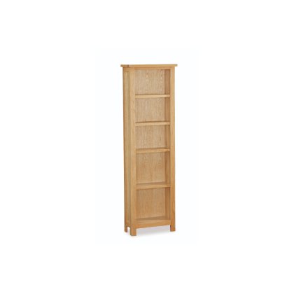 New Trinity Natural Oak Slim Bookcase
