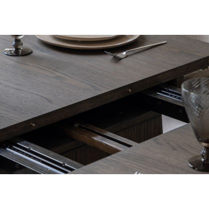 Gallery Direct Onda Walnut Ext 200-250cm Oval Dining Table Set & 6 Chairs (3 Brown + 3 Natural)