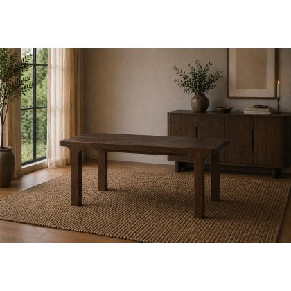 California Dark Oak Dining Table California Dark Oak Dining Table
