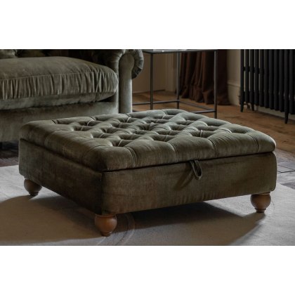 Gallery Direct Chesterfield Footstool Gallery Direct Chesterfield Footstool