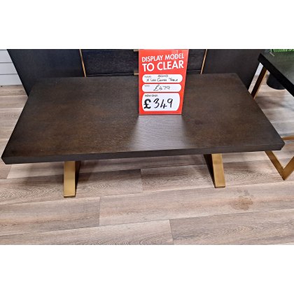 Ex-Display Plymouth - Coach House Soho X Leg Coffee Table Ex-Display Plymouth - Coach House Soho X Leg Coffee Table