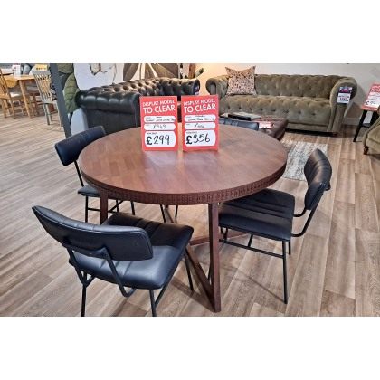 Ex-Display Plymouth - Gallery Direct Boho Retreat Round Dining Table Ex-Display Plymouth - Gallery Direct Boho Retreat Round Dining Table