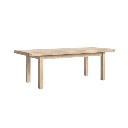 Normandy White Wash Large Ext 200-245cm Dining Table Normandy White Wash Large Ext 200-245cm Dining Table