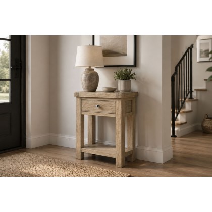 Normandy White Wash Telephone Table