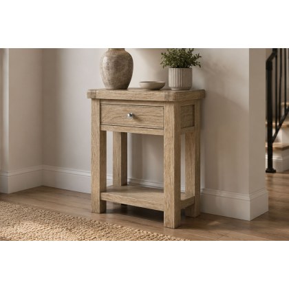 Normandy White Wash Telephone Table