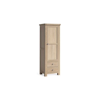 Normandy White Wash Single Kitchen Larder Unit Normandy White Wash Single Kitchen Larder Unit