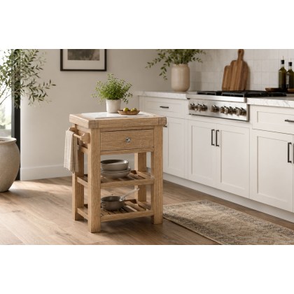 Normandy White Wash Small Kitchen Island Normandy White Wash Small Kitchen Island
