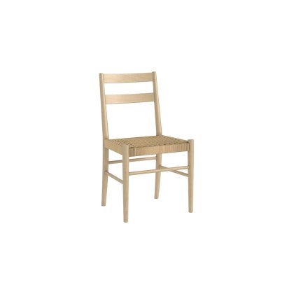 Sicily Oak Weave Dining Chairs (Pair)