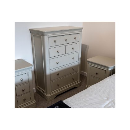 Ex-Display Liskeard - Mabel 8 Drawer Tall Chest Of Drawers