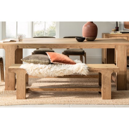 Wyatt Reclaimed Oak 160cm Dining Bench Wyatt Reclaimed Oak 160cm Dining Bench