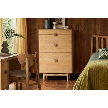 G Plan Larsen Oak 6 Drawer Tall Chest of Drawers G Plan Larsen Oak 6 Drawer Tall Chest of Drawers