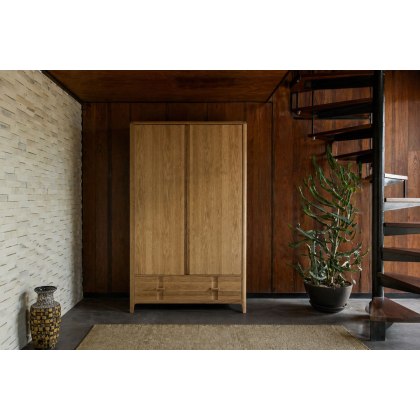 G Plan Maddison Oak Double Wardrobe