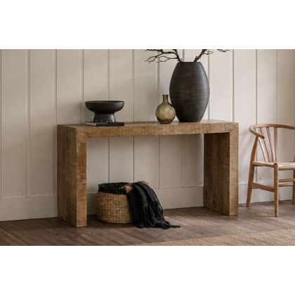 Gallery Direct Iowa Console Natural 1400x360x800mm