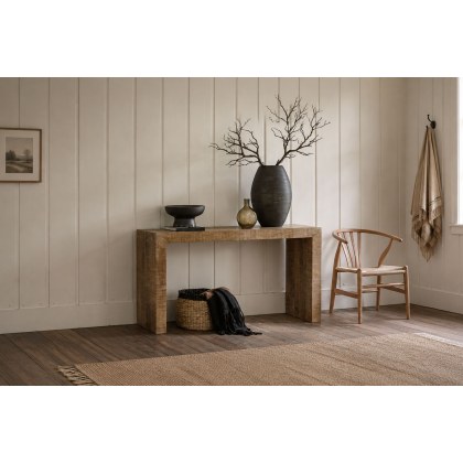 Gallery Direct Iowa Console Natural 1400x360x800mm