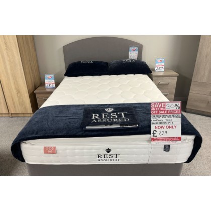 Ex-Display Redruth - Cotswold 1600 Divan 2 Drawer Bed + Selene Headboard
