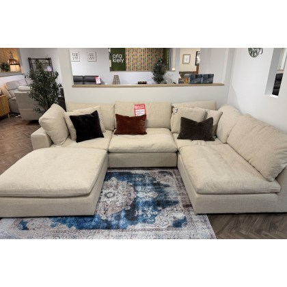 Ex-Display Truro - Baker Zen U5 Piece Upholstery Group (2x Corner Sections/2x Middle Sections & Otto