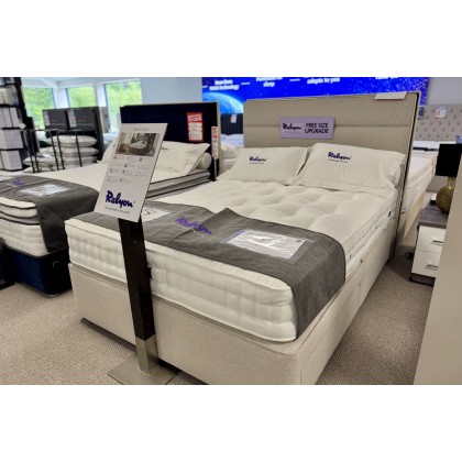 Ex-Display Liskeard - Relyon Woolsack 5'0 King Size 2 Drawer Divan Bed Set