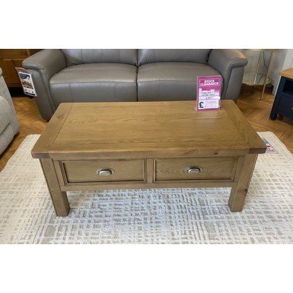 Ex-Display St Austell - Hardwick Oak Coffee Table Ex-Display St Austell - Hardwick Oak Coffee Table