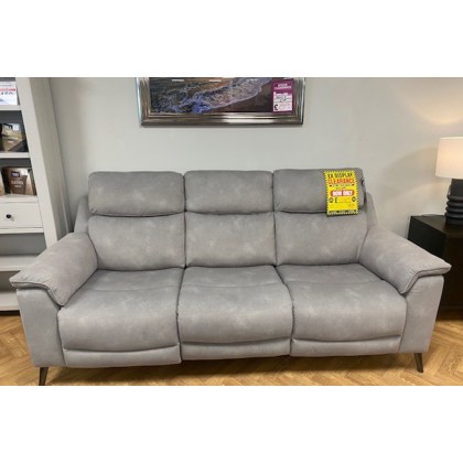 Ex-Display St Austell - Dixon 2.5 Seater Power Recliner Sofa with Power Headrest