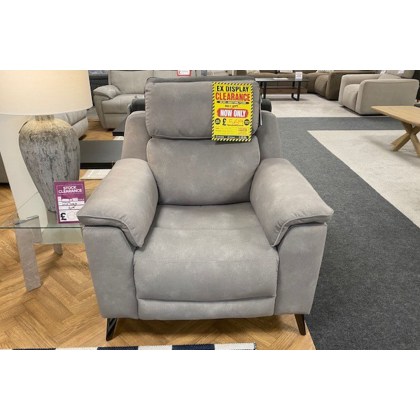 Ex-Display St Austell - Dixon Power Recliner Chair with Power Headrest