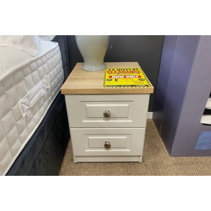 Ex-Display St Austell - Westbury 2 Drawer Bedside Table Ex-Display St Austell - Westbury 2 Drawer Bedside Table