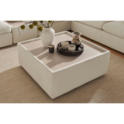 Toronto Fabric Square Wooden Top Table Stool Toronto Fabric Square Wooden Top Table Stool