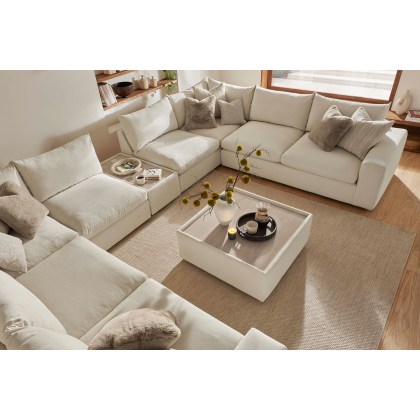 Toronto Fabric Square Wooden Top Table Stool Toronto Fabric Square Wooden Top Table Stool