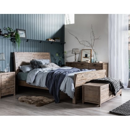 Tuscan Springs Reclaimed Wood Blanket Box