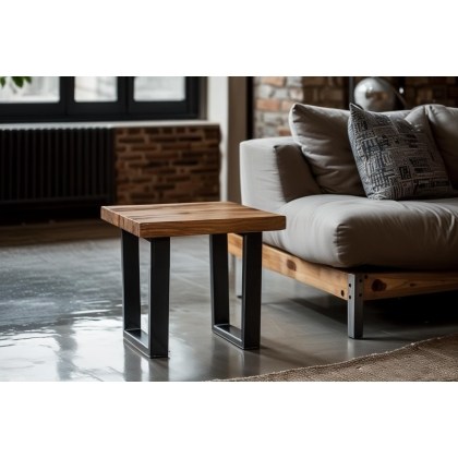 Forge Industrial Lamp Table